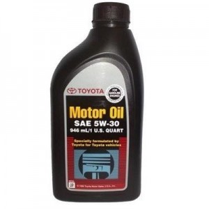 Оригинальное масло TOYOTA MOTOR OIL SM 5W30 (1)