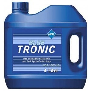 Полусинтетическое моторное масло Aral Blue Tronic 10w-40 (4)