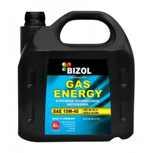 Полусинтетическое моторное масло Bizol Gas Energy SAE 10W-40 (4)
