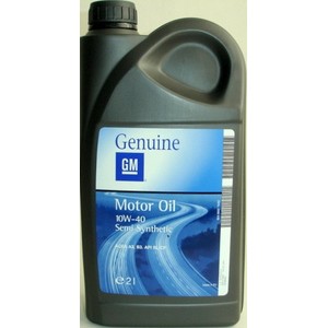 Полусинтетическое моторное масло GM 10W-40 2л