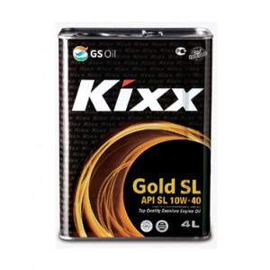 Полусинтетическое моторное масло KIXX GOLD SL 10W40 (4)