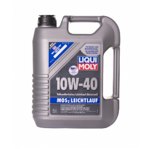 Полусинтетическое моторное масло Liqui Moly MOTOROIL MoS2 10W-40 HD (5)