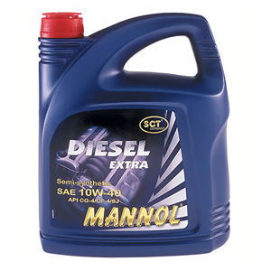 Полусинтетическое моторное масло MANNOL DIESEL EXTRA 10W-40 (5)