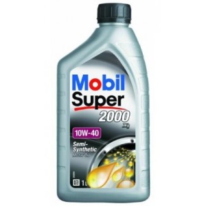 Полусинтетическое моторное масло MOBIL Super 2000 10W-40 (1)