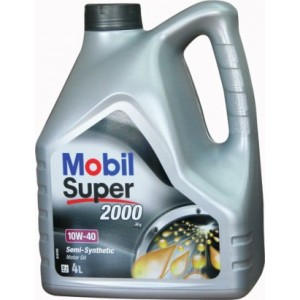 Полусинтетическое моторное масло MOBIL Super 2000 10W-40 (4)