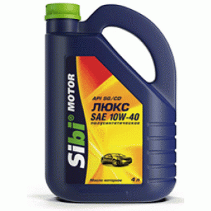 Полусинтетическое моторное масло SIBI Стандарт SAE 10W-40 (4)
