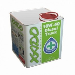 Полусинтетическое моторное масло Xado Disel Trusk 10w-40 (1)