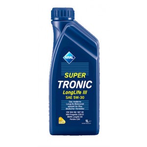 Синтетическое моторное масло ARAL Super Tronik Longlife III 5W-30 (1л)