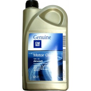 Синтетическое моторное масло GM Dexos 2 Longlife 5W-30 2л