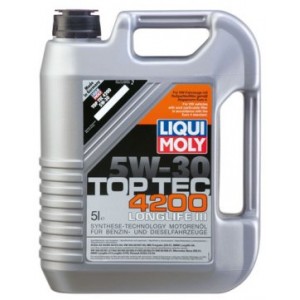 Синтетическое моторное масло Liqui Moly TOP TEC 4200 5W-30 HD (5)