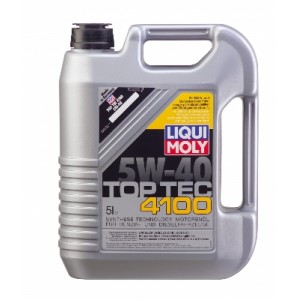 Синтетическое моторное масло Liqui Moly TOP TEC 4100 5W-40 HD (5)