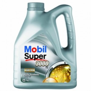 Синтетическое моторное масло Mobil Super 3000 5W-40 4л