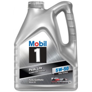 Синтетическое моторное масло MOBIL 1 Peak LIFE 5W-50 (4)