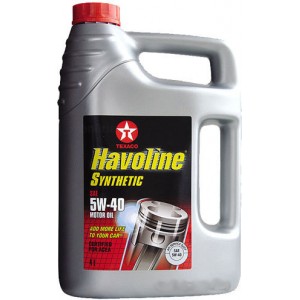 Синтетическое моторное масло Texaco HAVOLINE Ultra 5W-40 (4)