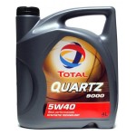 Синтетическое моторное масло TOTAL QUARTZ 9000 5W-40 (4)