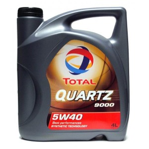 Синтетическое моторное масло TOTAL QUARTZ 9000 5W-40 (4)