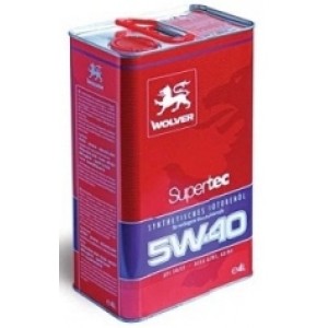 Синтетическое моторное масло WOLVER Supertec 5w40 (1)