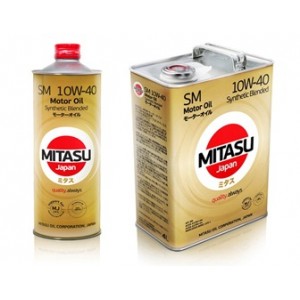 Полусинтетическое моторное масло MITASU SM 10W-40 (1)