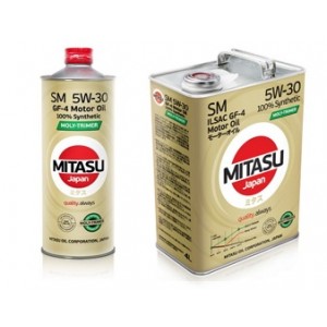 Синтетическое моторное масло MITASU SM 5W-30 ILSAC GF-4 (1)
