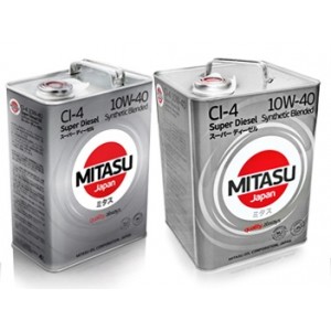 Полусинтетическое моторное масло MITASU SUPER DIESEL CI4 10W-40 (1)