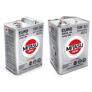 Синтетическое моторное масло MITASU ULTRA DIESEL CJ4/SM 5W-40 (6)