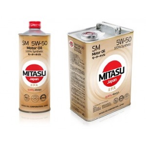 Синтетическое моторное масло MITASU SM 5W-50 (4)