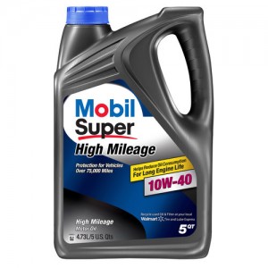 Полусинтетическое моторное масло MOBIL 10W40 Clean High Mileage (1)