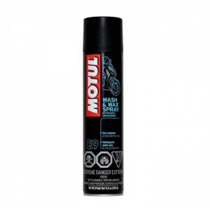 MOTUL E9 Wash & Wax spray (0.4л)