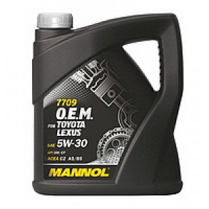 Синтетическое моторное масло MANNOL О.Е.М for Toyota Lexus 5W-30 (20)