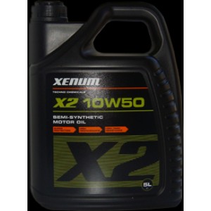 X2 10w50 semi-synthetic motor oil (1л)